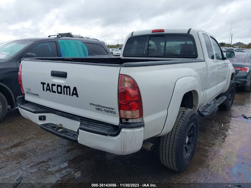 2005 Toyota Tacoma Prerunner V6 VIN: 5TETU62N25Z036454 Lot: 38143056