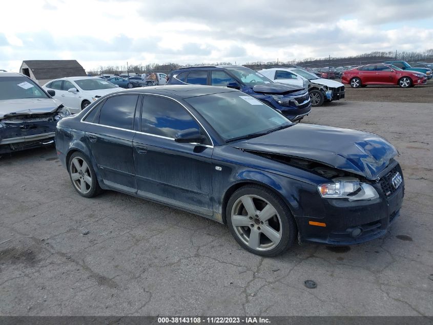 2008 Audi A4 3.2 VIN: WAUEH78E88A022483 Lot: 38143108