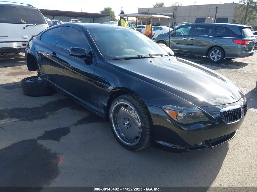 2005 BMW 645Ci VIN: WBAEH73425B191516 Lot: 38143492