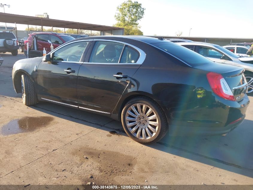 2015 Lincoln Mks VIN: 1LNHL9EK0FG604927 Lot: 38143675