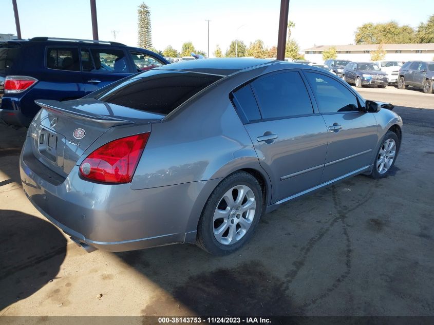 2007 Nissan Maxima 3.5 Sl VIN: 1N4BA41E37C855295 Lot: 38143753