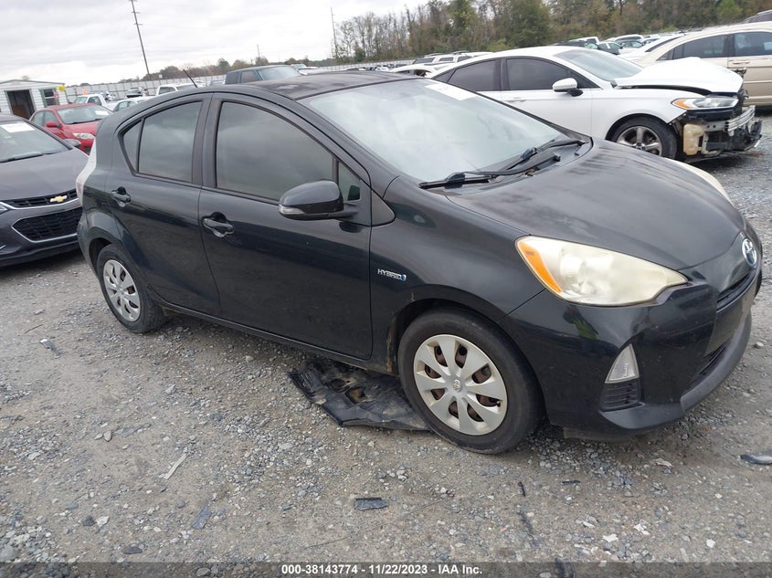 2012 Toyota Prius C One VIN: JTDKDTB30C1506433 Lot: 38143774