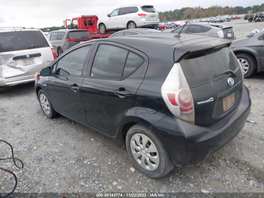2012 Toyota Prius C One VIN: JTDKDTB30C1506433 Lot: 38143774