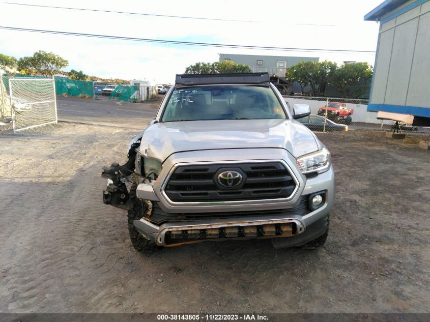 2018 Toyota Tacoma Double Cab VIN: 3TMCZ5AN6JM142622 Lot: 38143805