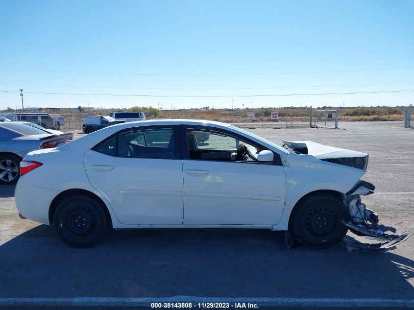 2016 Toyota Corolla Le VIN: 2T1BURHE1GC609146 Lot: 38143808