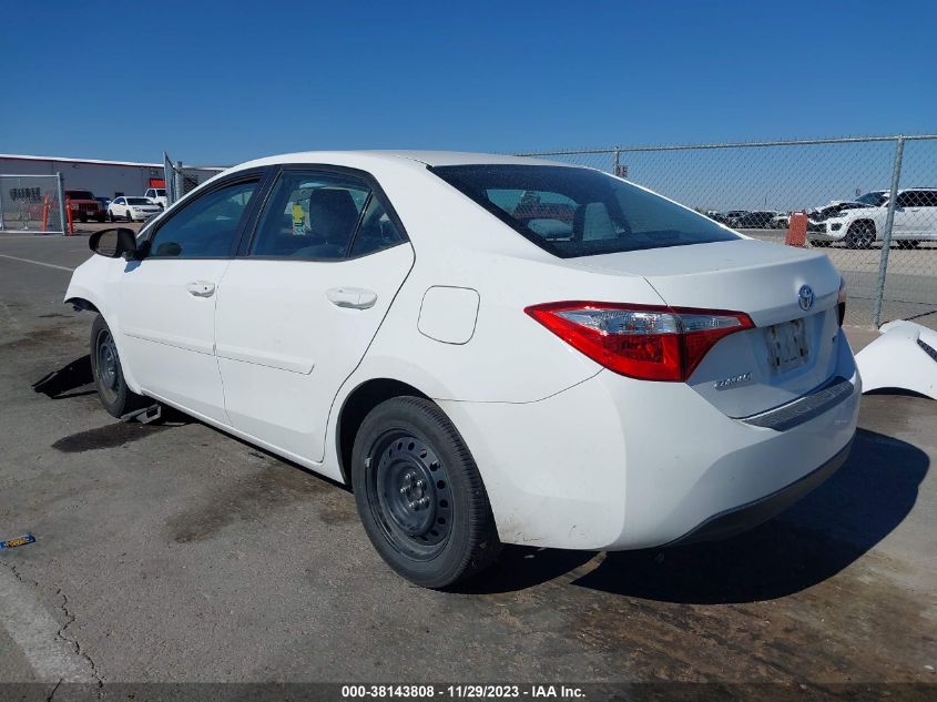 2016 Toyota Corolla Le VIN: 2T1BURHE1GC609146 Lot: 38143808