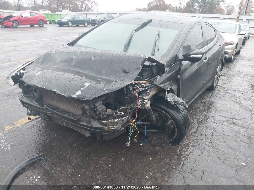 KMHDH4AH2FU237690 2015 HYUNDAI ELANTRA photo no. 2