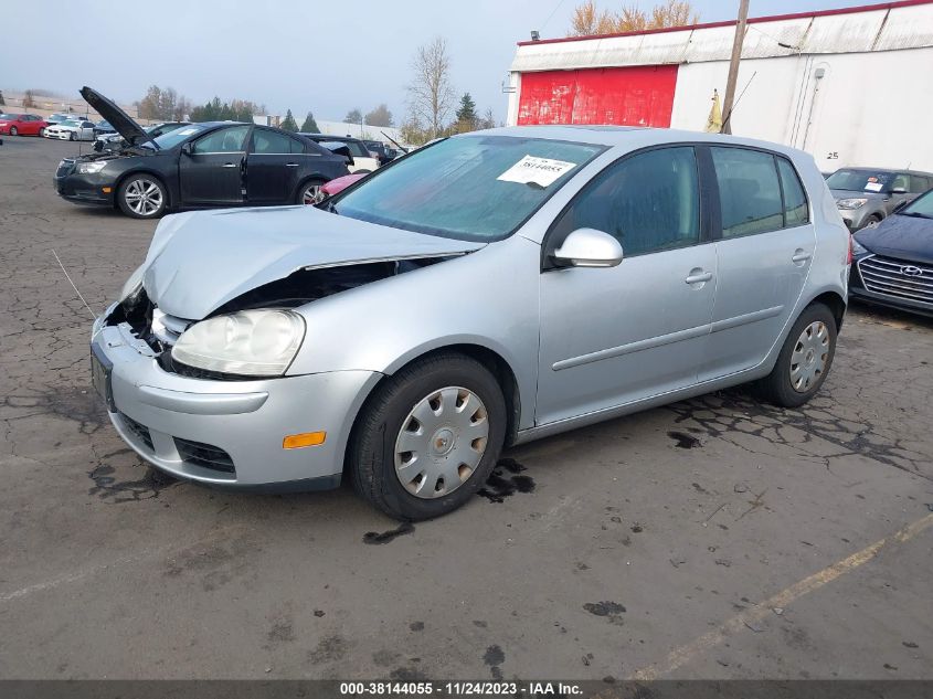 2007 Volkswagen Rabbit 4-Door VIN: WVWDR71K37W046252 Lot: 38144055