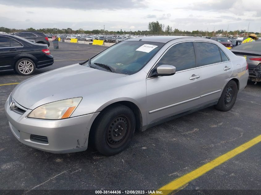 2006 Honda Accord Sdn Lx VIN: 1HGCM56426A122937 Lot: 38144436