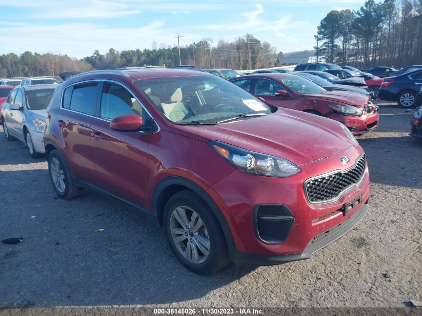 2017 Kia Sportage Lx VIN: KNDPM3AC6H7232618 Lot: 38145026