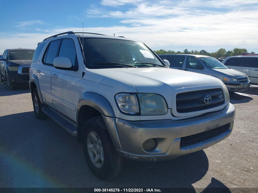 2002 Toyota Sequoia Sr5 VIN: 5TDZT34A72S072283 Lot: 38145276