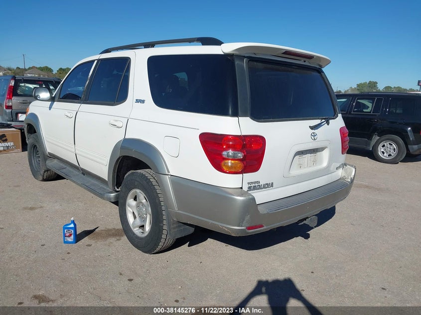 2002 Toyota Sequoia Sr5 VIN: 5TDZT34A72S072283 Lot: 38145276