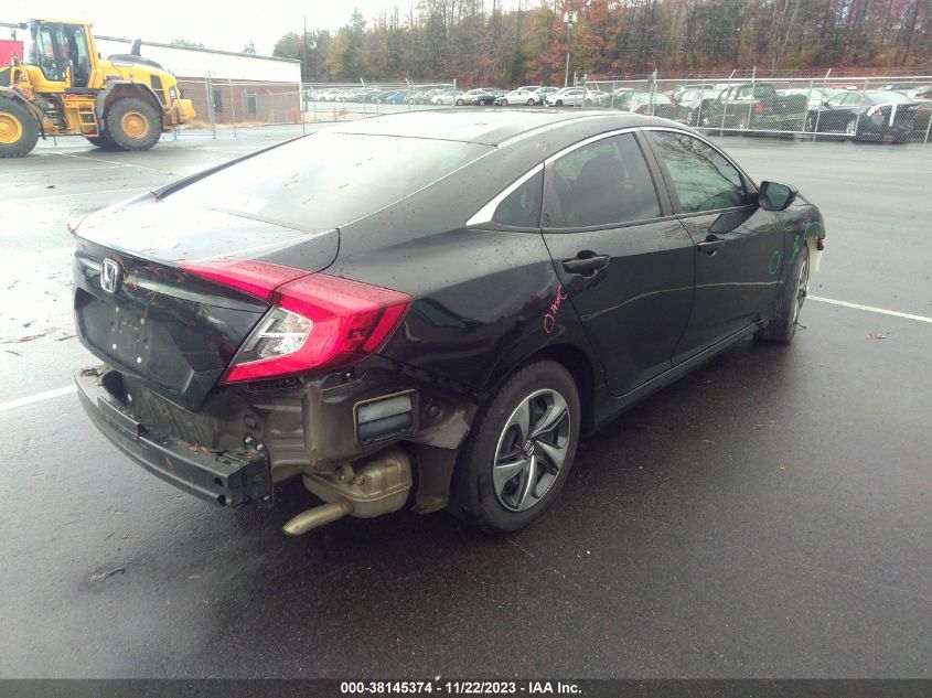 2020 Honda Civic Lx VIN: 2HGFC2F66LH559594 Lot: 38145374