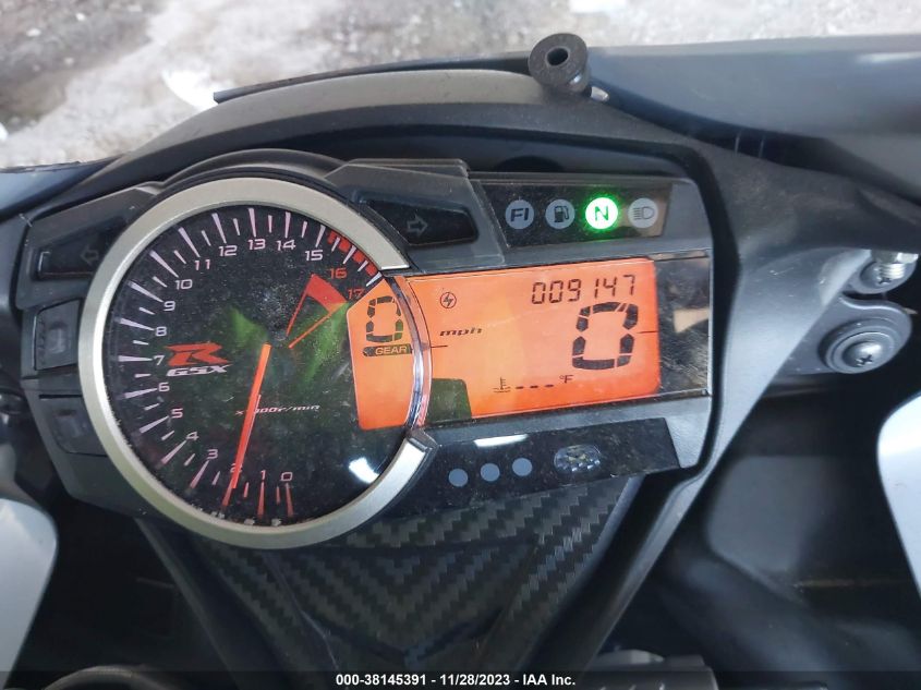 2022 Suzuki Gsx-R600 VIN: JS1GN7FA5N7100337 Lot: 38145391