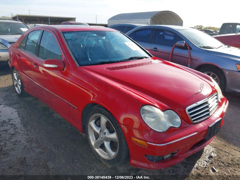 2006 Mercedes-Benz C 230 Sport VIN: WDBRF52H26F756794 Lot: 38145439