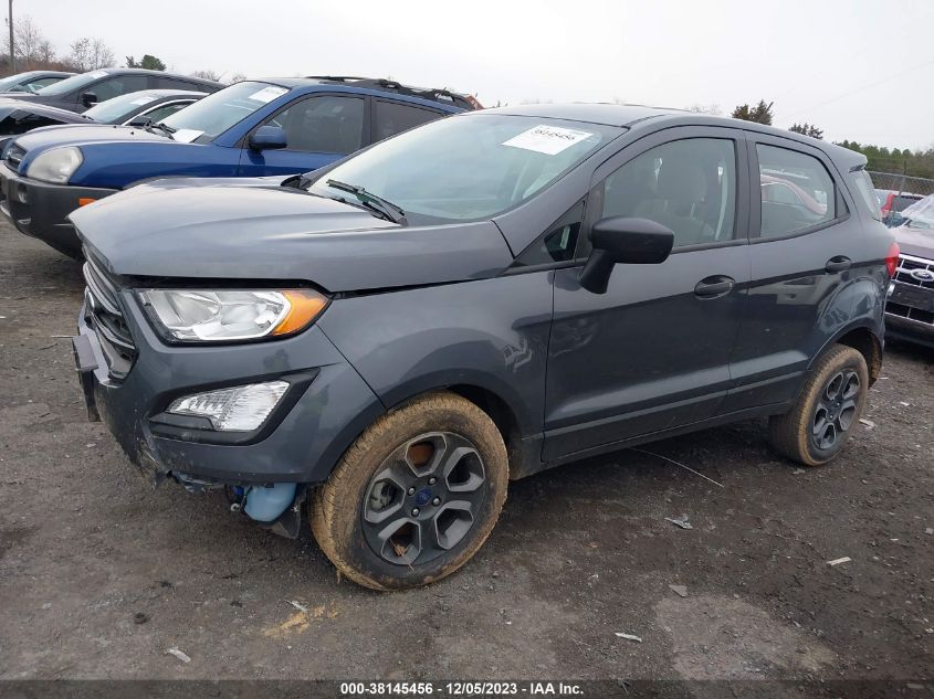 2021 Ford Ecosport S VIN: MAJ3S2FE8MC441892 Lot: 38145456