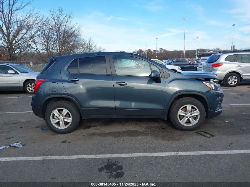 2022 Chevrolet Trax Awd Ls VIN: KL7CJNSM6NB512460 Lot: 38145485