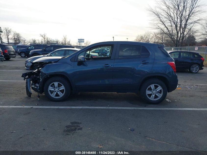 2022 Chevrolet Trax Awd Ls VIN: KL7CJNSM6NB512460 Lot: 38145485