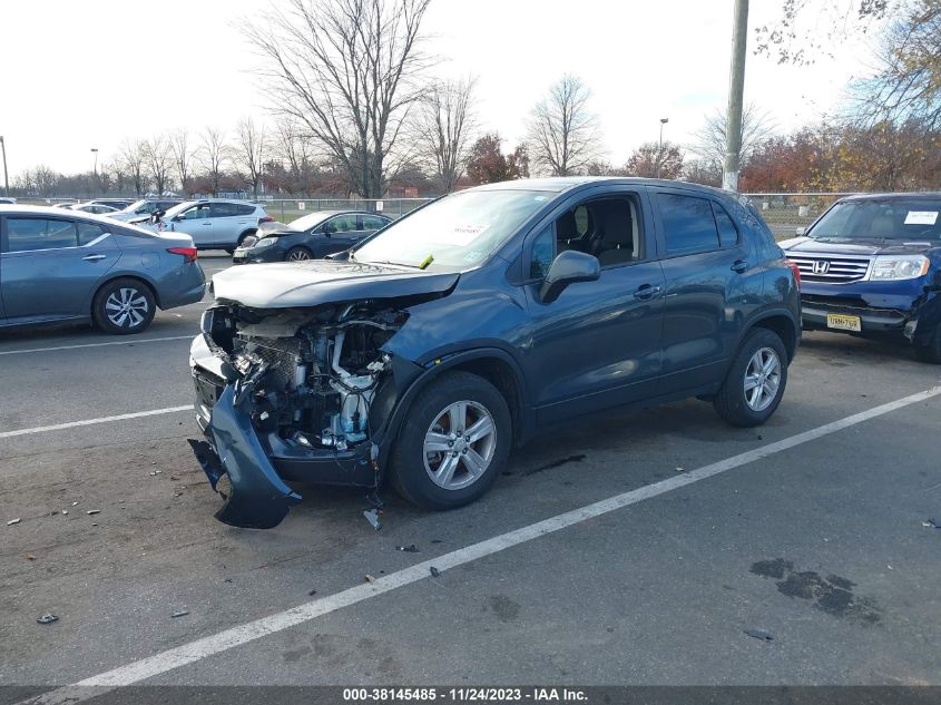 2022 Chevrolet Trax Awd Ls VIN: KL7CJNSM6NB512460 Lot: 38145485