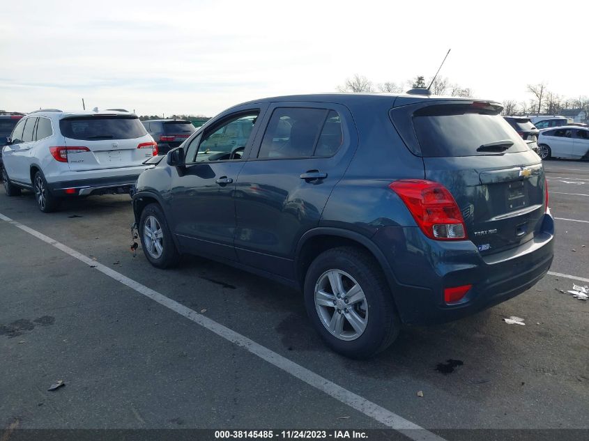 2022 Chevrolet Trax Awd Ls VIN: KL7CJNSM6NB512460 Lot: 38145485