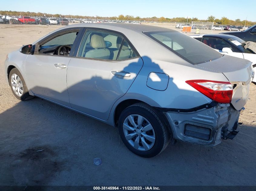 2015 Toyota Corolla Le VIN: 5YFBURHE7FP210627 Lot: 38145964