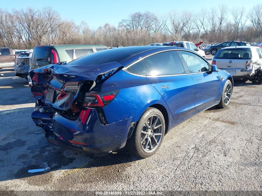 2021 Tesla Model 3 Standard Range Plus Rear-Wheel Drive VIN: 5YJ3E1EA2MF992476 Lot: 38145999