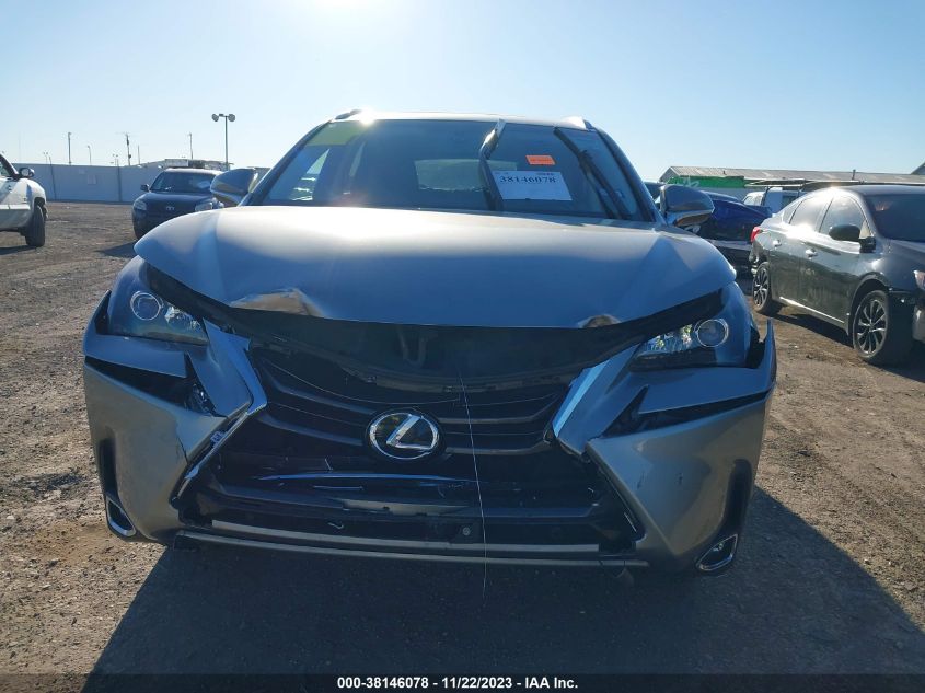 2017 Lexus Nx 200T VIN: JTJYARBZ6H2075041 Lot: 38146078