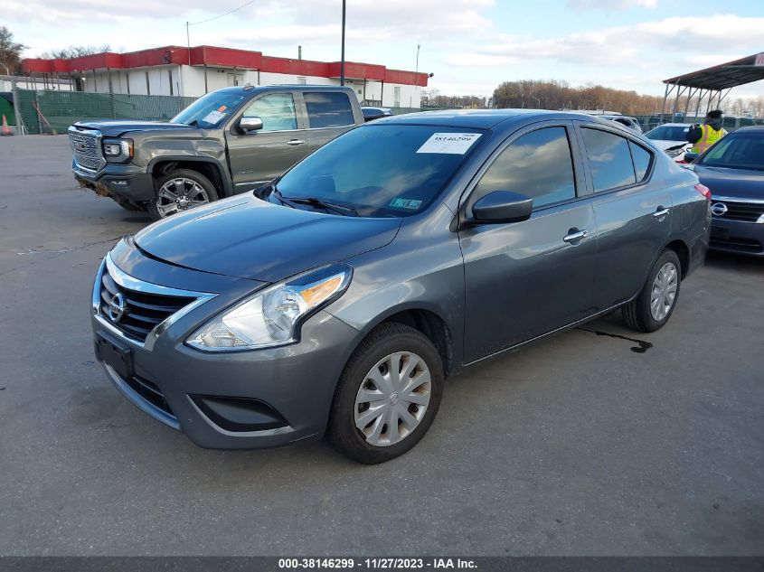 2018 Nissan Versa 1.6 Sv VIN: 3N1CN7APXJL817910 Lot: 38146299