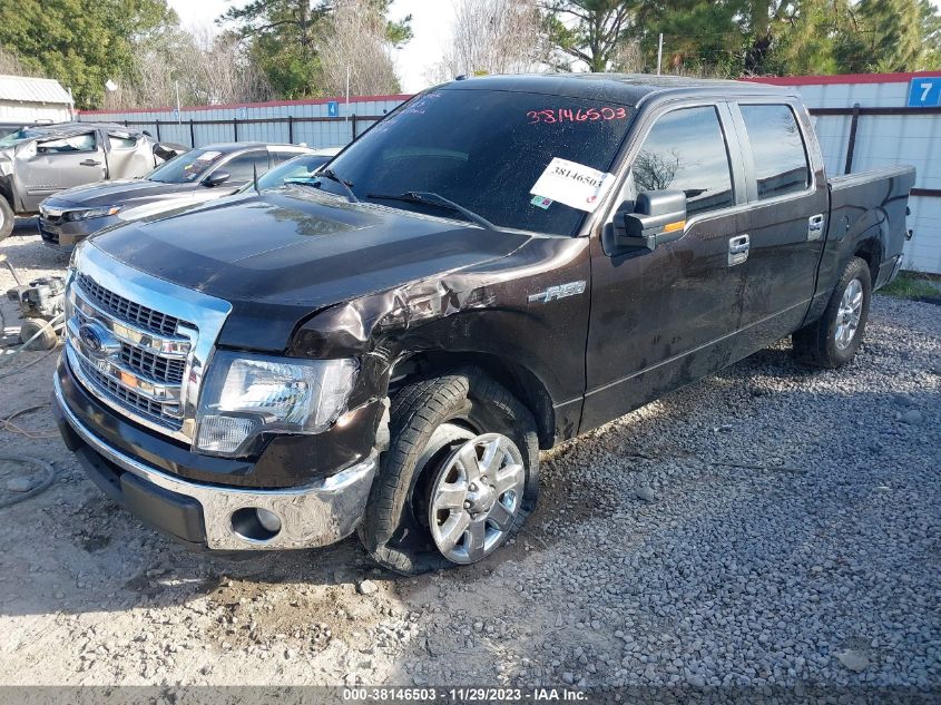 2013 Ford F-150 Xlt VIN: 1FTFW1CF9DKE00065 Lot: 38146503