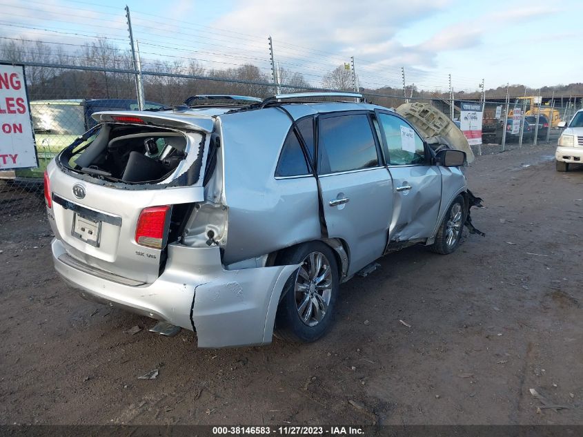 2012 Kia Sorento Sx V6 VIN: 5XYKW4A25CG254235 Lot: 38146583