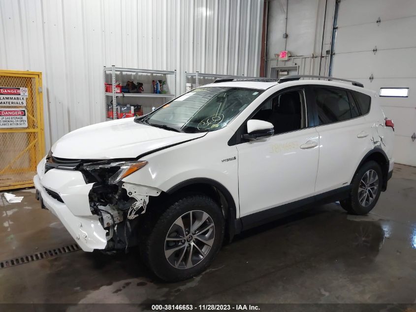 JTMRJREV8GD034073 2016 Toyota Rav4 Hybrid Xle