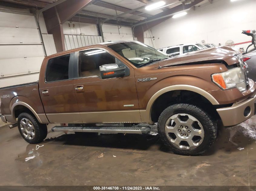 1FTFW1ET8CKD13338 2012 Ford F-150 Lariat