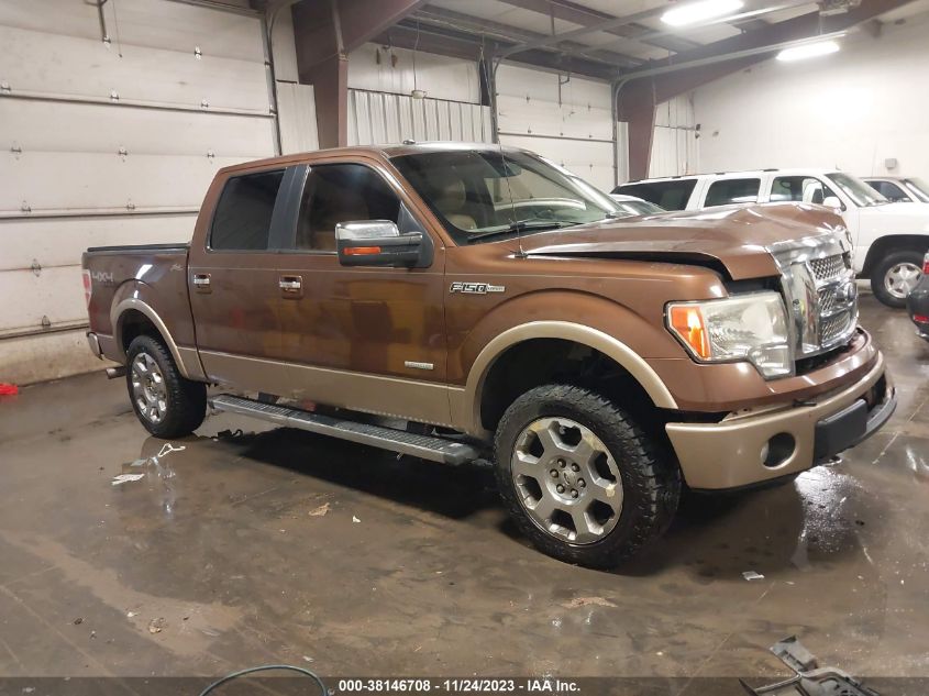 1FTFW1ET8CKD13338 2012 Ford F-150 Lariat