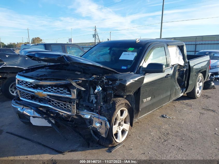 2014 Chevrolet Silverado 1500 1Lt VIN: 3GCPCREC5EG262418 Lot: 38146731