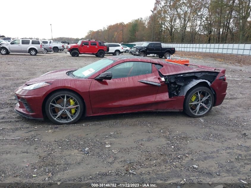 2020 Chevrolet Corvette Stingray Rwd 3Lt VIN: 1G1Y82D45L5103726 Lot: 38146752