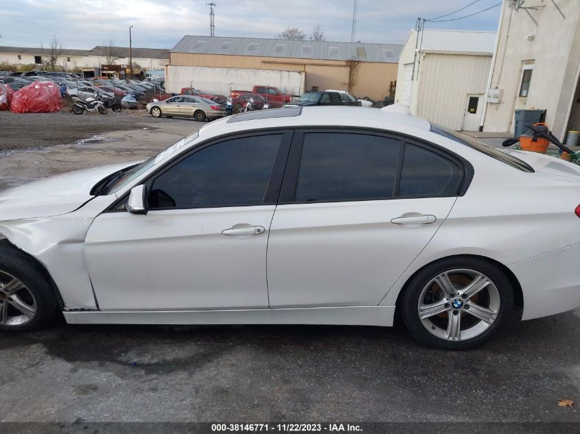 2013 BMW 328I VIN: WBA3A5G55DNP26306 Lot: 38146771