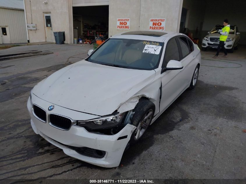 2013 BMW 328I VIN: WBA3A5G55DNP26306 Lot: 38146771