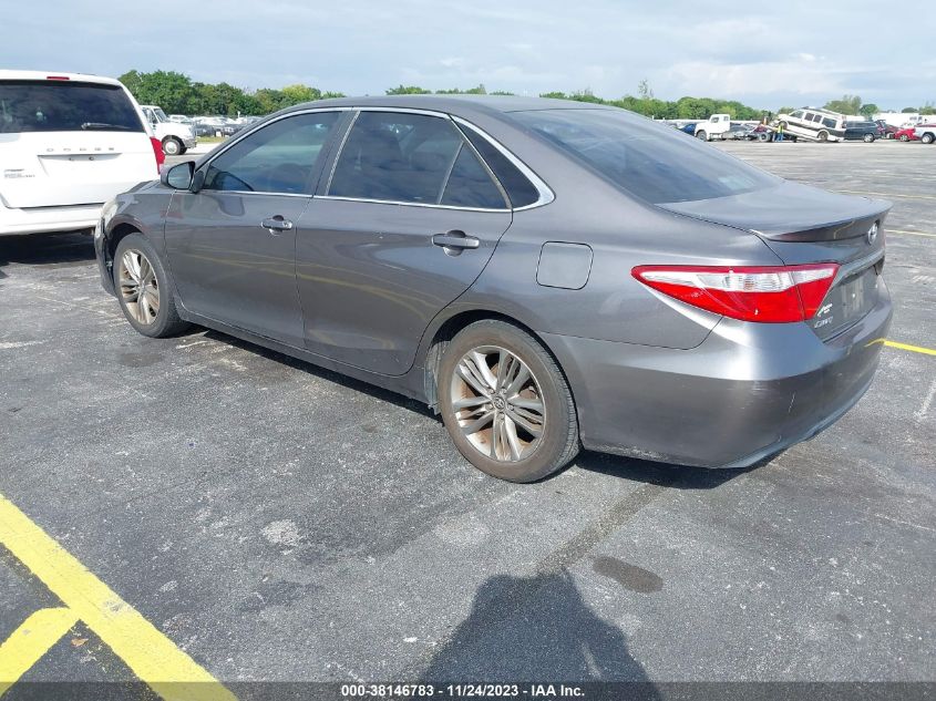 2016 Toyota Camry Se VIN: 4T1BF1FK5GU574162 Lot: 38146783