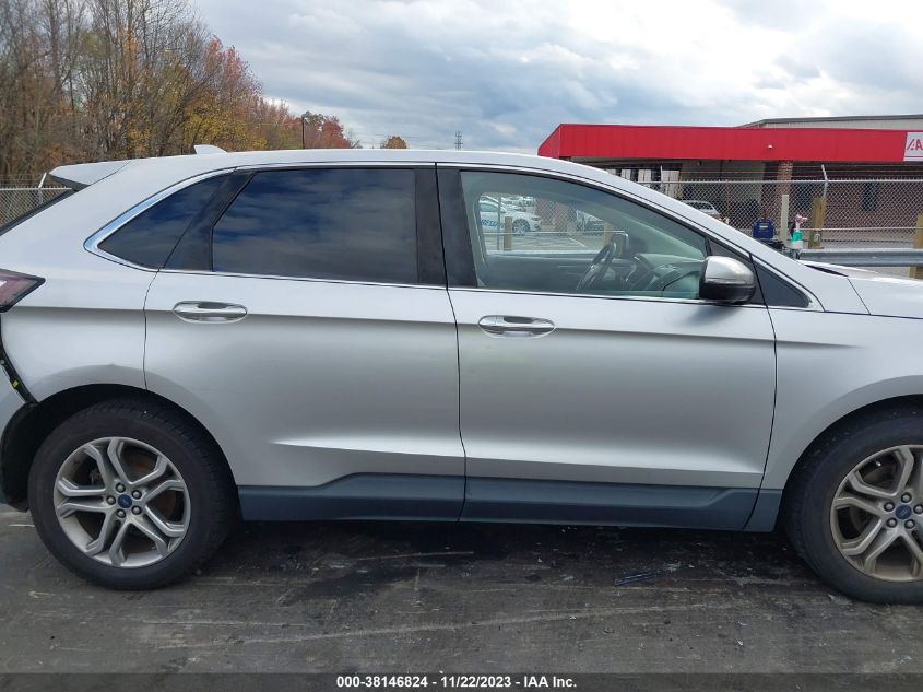2016 Ford Edge Titanium VIN: 2FMPK3K99GBB44186 Lot: 38146824