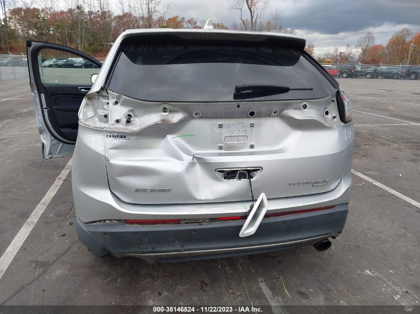 2016 Ford Edge Titanium VIN: 2FMPK3K99GBB44186 Lot: 38146824
