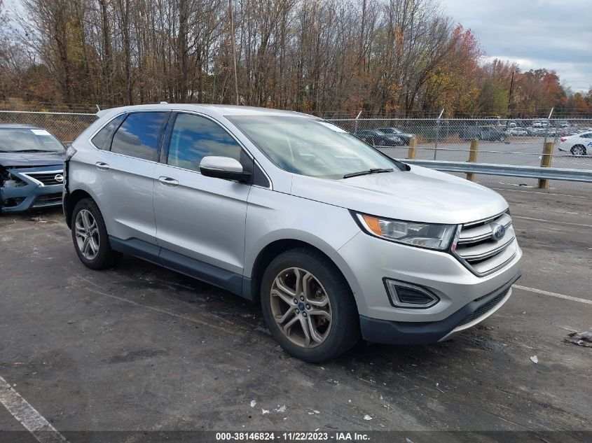 2016 Ford Edge Titanium VIN: 2FMPK3K99GBB44186 Lot: 38146824