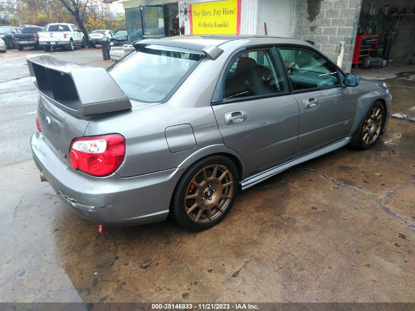 2006 Subaru Impreza Wrx Sti Wrx Sti VIN: JF1GD70616L520785 Lot: 38146833