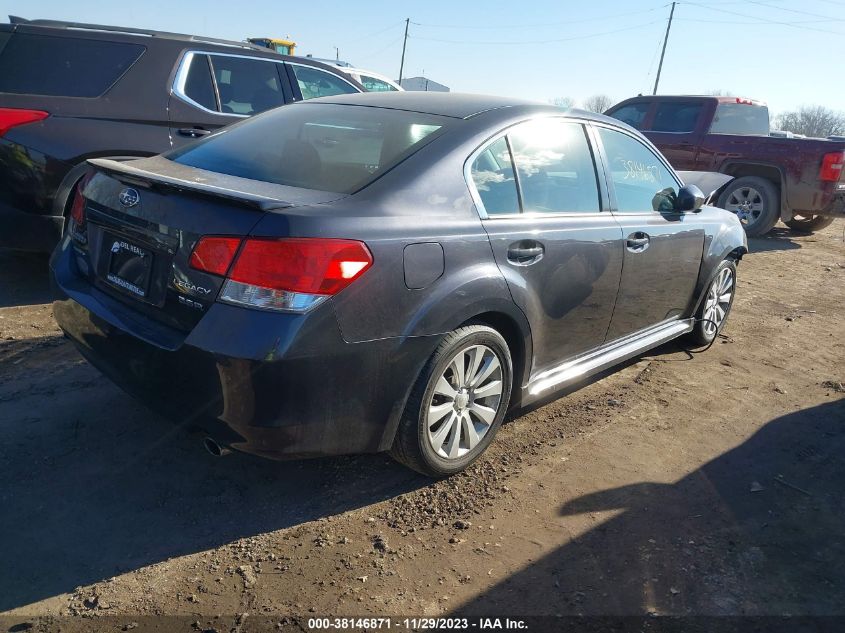 2012 Subaru Legacy 3.6R VIN: 4S3BMEA63C2026355 Lot: 38146871