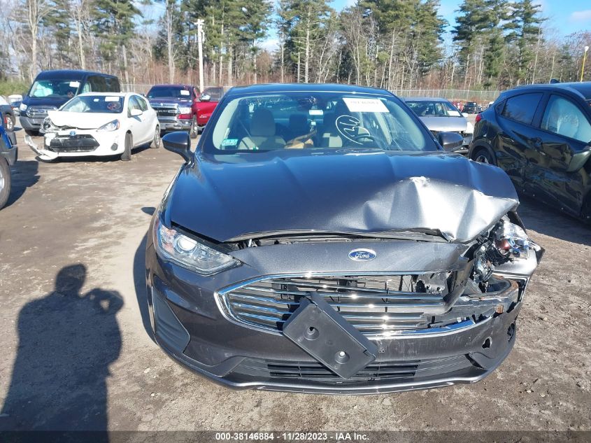 3FA6P0LU4KR101166 2019 Ford Fusion Hybrid Se