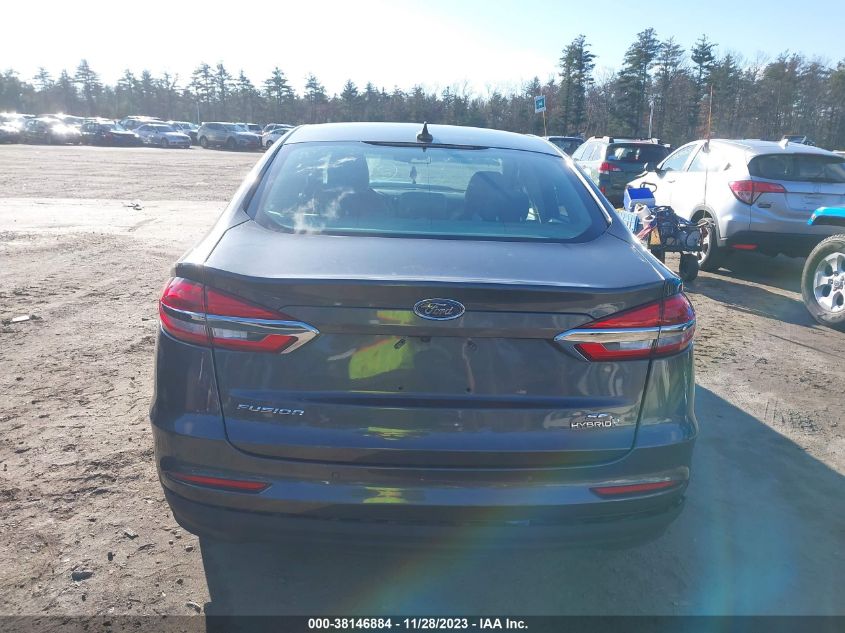 3FA6P0LU4KR101166 2019 Ford Fusion Hybrid Se