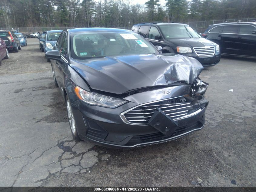 2019 Ford Fusion Hybrid Se VIN: 3FA6P0LU4KR101166 Lot: 38146884