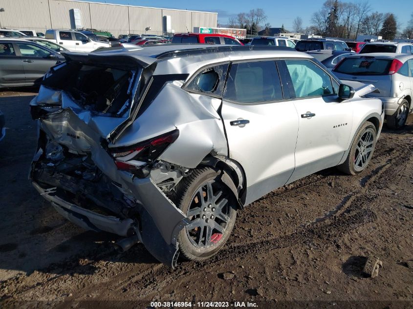 2021 Chevrolet Blazer Fwd 2Lt VIN: 3GNKBCRS4MS513573 Lot: 38146954