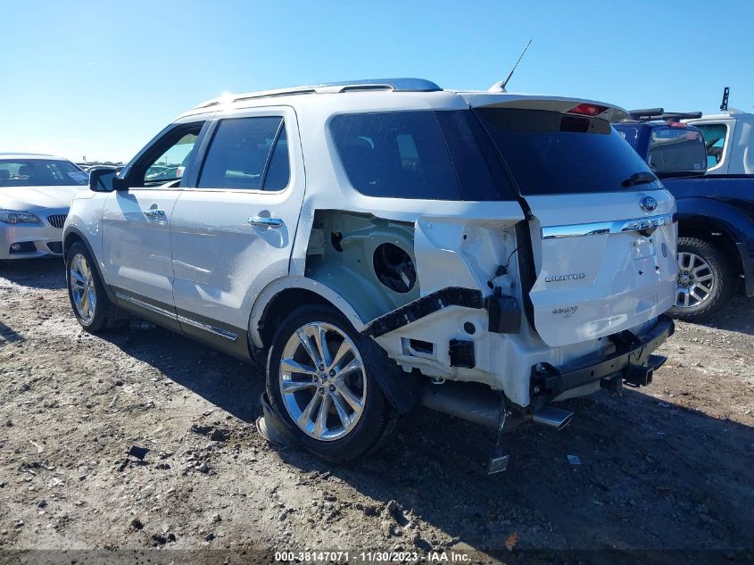 2018 Ford Explorer Limited VIN: 1FM5K7F80JGC25190 Lot: 38147071