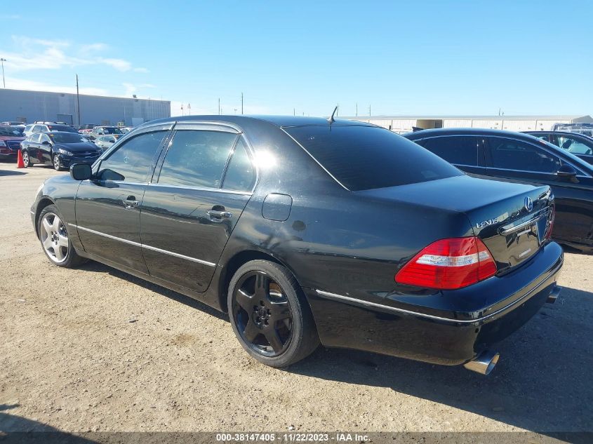 2005 Lexus Ls 430 VIN: JTHBN36F255007984 Lot: 38147405