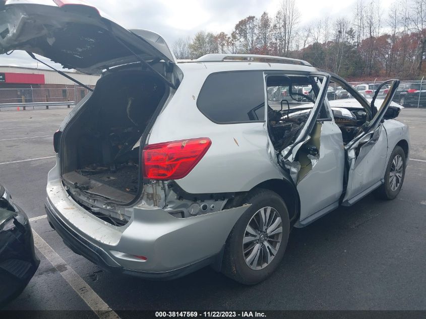 2018 Nissan Pathfinder S VIN: 5N1DR2MM2JC616553 Lot: 38147569